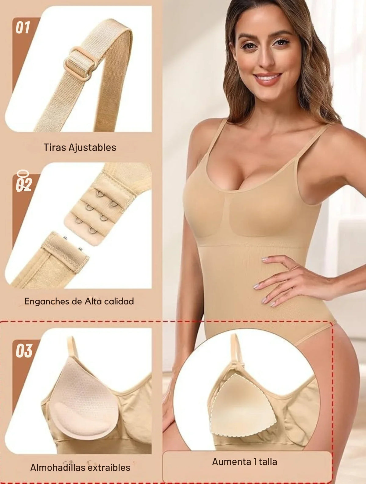 Shaper Bodysuit - Lose 2 sizes instantly