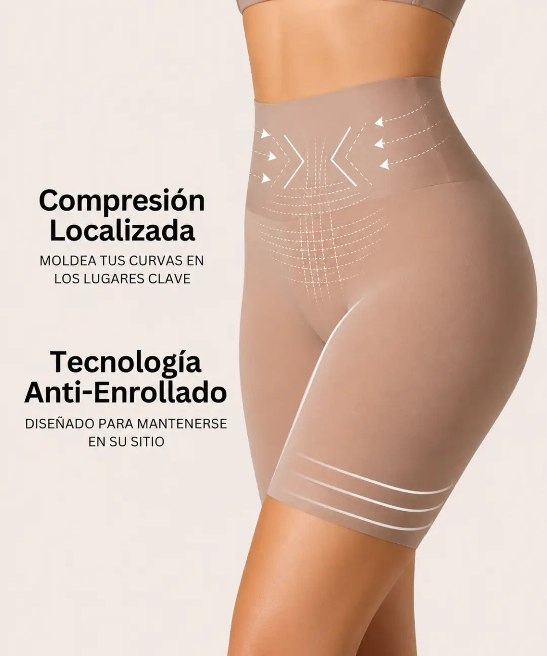 SheForm Anti-Roll Shaper Shorts