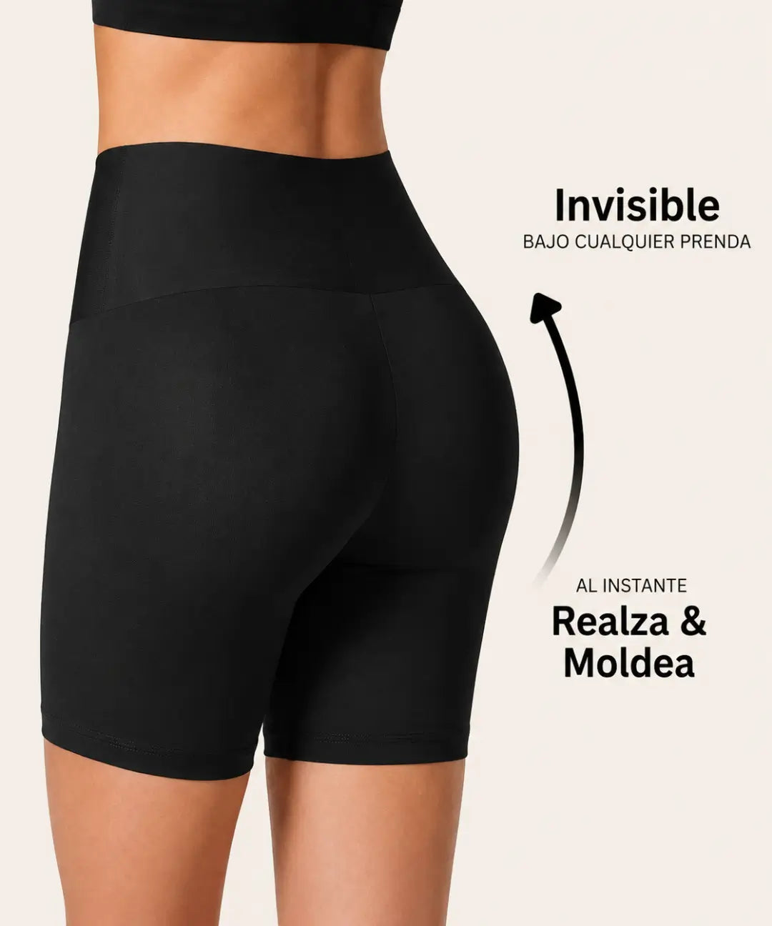 SheForm Anti-Roll Shaper Shorts