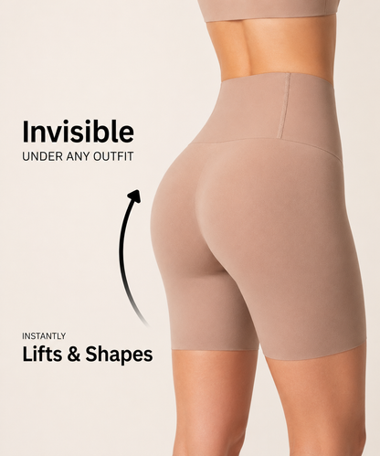 No-Roll Shaping Shorts SheForm™