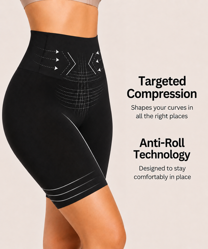 No-Roll Shaping Shorts SheForm™