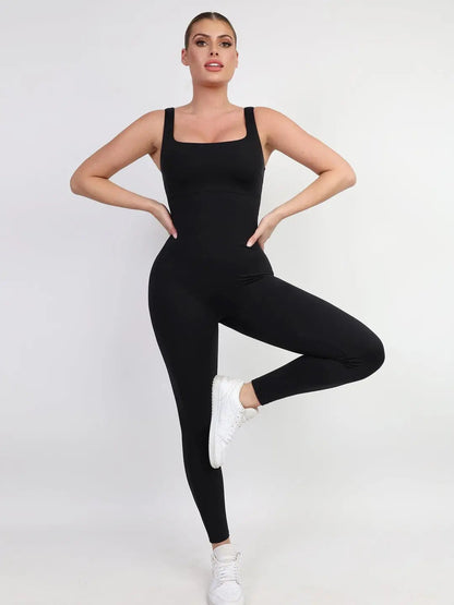 Push-up Jumpsuit with Girdle