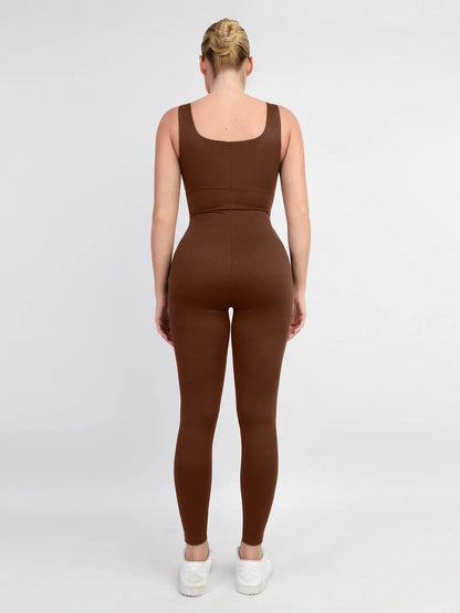Push-up Jumpsuit with Girdle